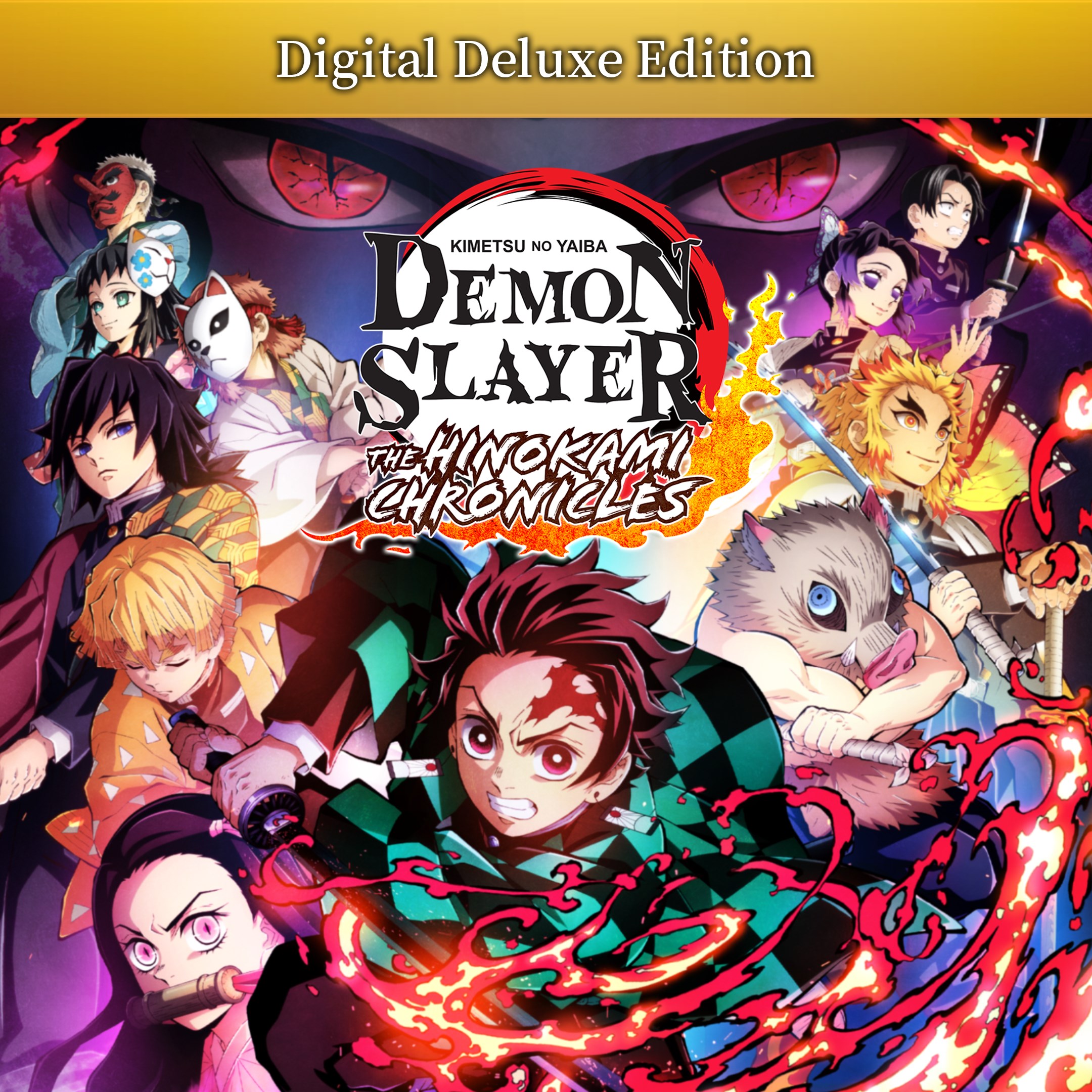 Portada de Demon Slayer -Kimetsu no Yaiba- The Hinokami Chronicles Digital Deluxe Edition