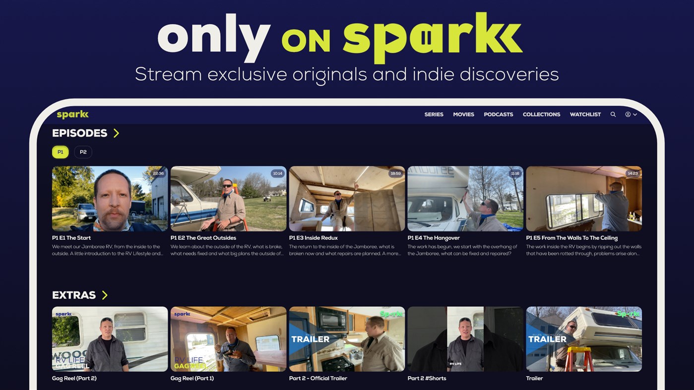#5. Sparkk TV (Windows) 由: Sparkk TV