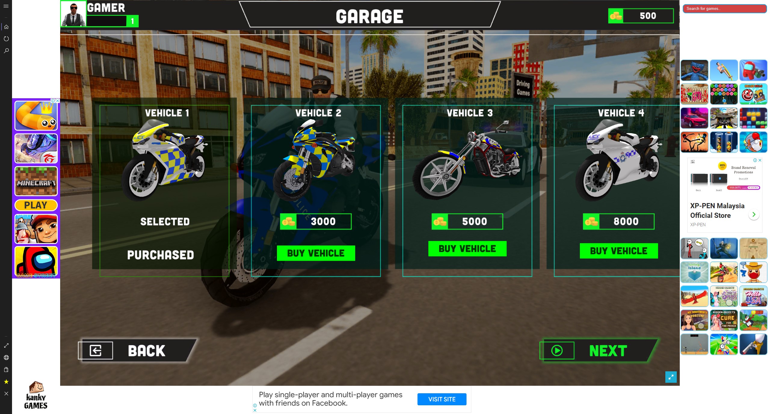 Screenshot 4 Police Chase Motorbike Driver Game windows