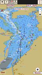i-Boating: GPS Nautical / Marine Charts - offline sea, lake river navigation maps for fishing, sailing, boating, yachting, diving & cruising screenshot 9