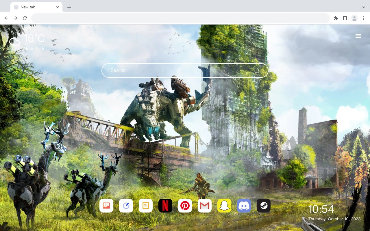 "Horizon" 4K Wallpaper HomePage