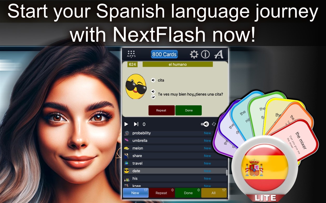 #7. NextFlash-Spanish Lite (Windows) 由: Neonway