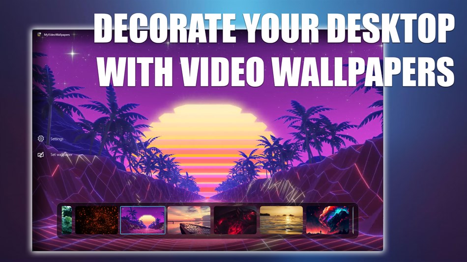 My Video Wallpapers (Windows) Göre: Karlek Sofware