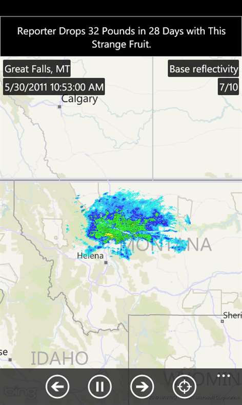 Weather Radar Screenshots 1