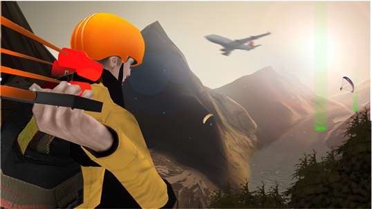 Airplane Skydiving Flight Simulator - Flying Stunt screenshot 1