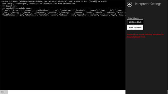 Python 3 For Metro screenshot 1