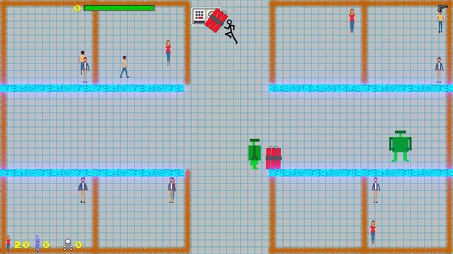 Stickman Mayhem: Intruder Alert screenshot 3