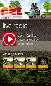 C2L Radio  screenshot 1