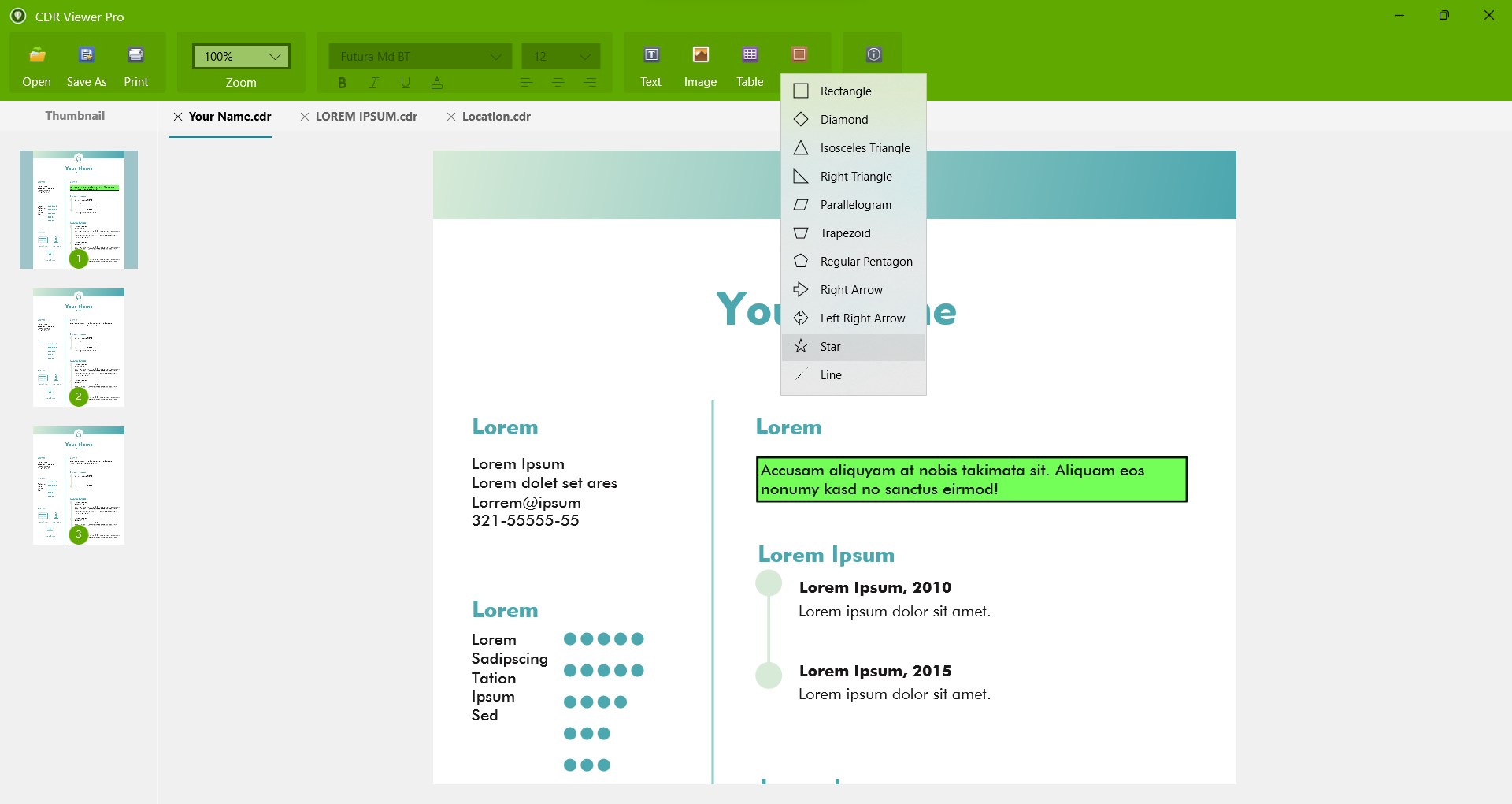 CDR Viewer Pro - Microsoft Apps
