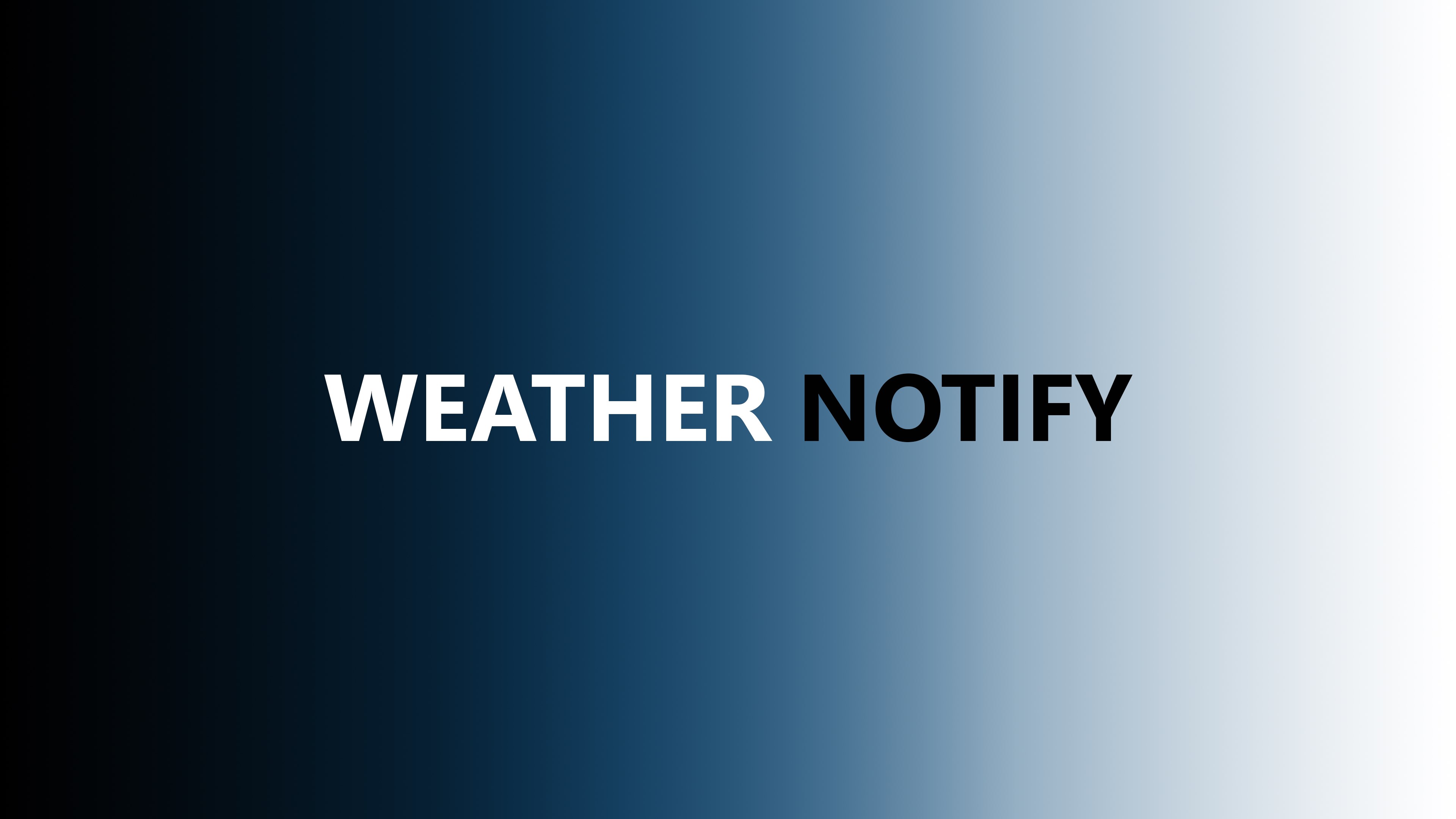 השג את Weather Notify Microsoft Store He Il