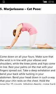Yoga Poses For Back Pain screenshot 6