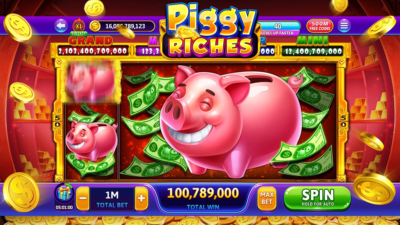#2. Piggy Blast Slots: Cash Casino (Windows) De: BigFishCube