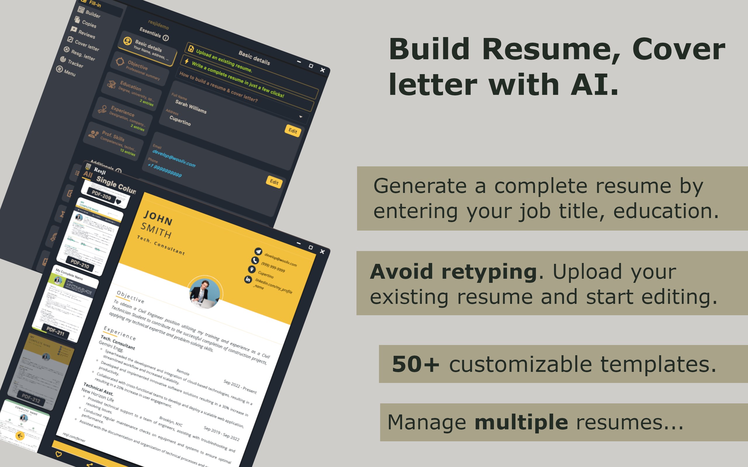 Resume Builder Maker screenshot