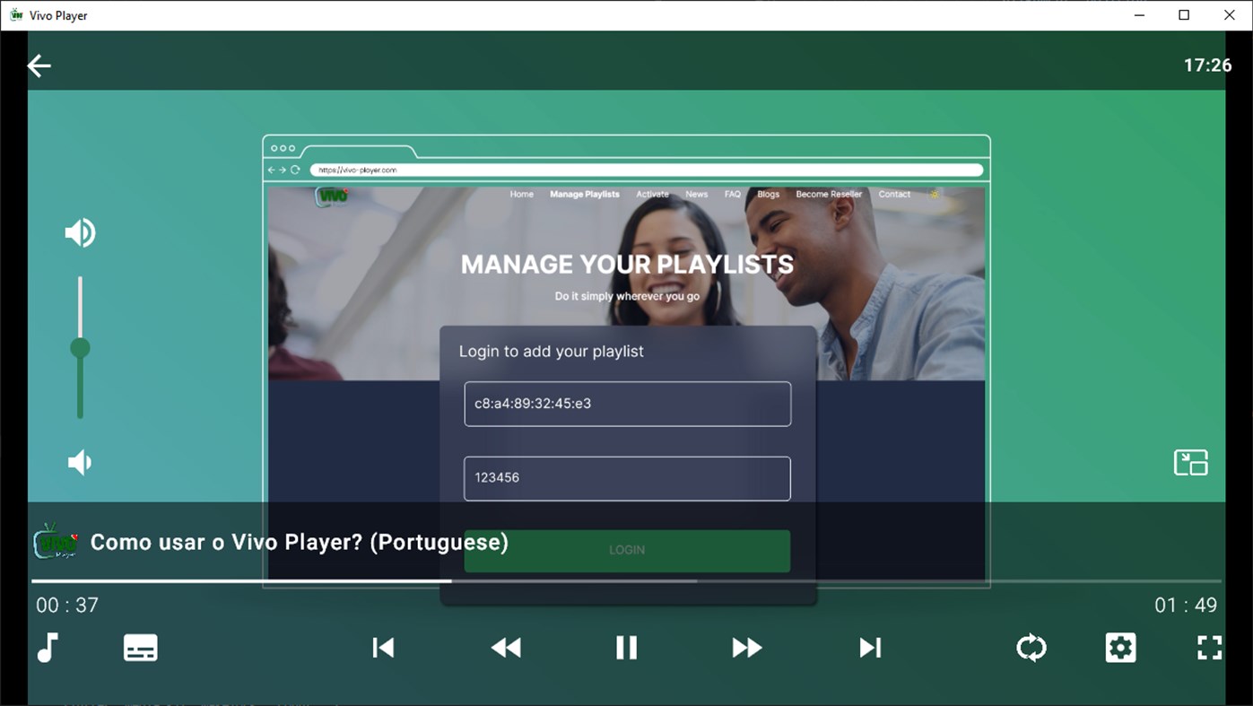 #3. Vivo Player (Windows) 由: VivoPlayer LLC