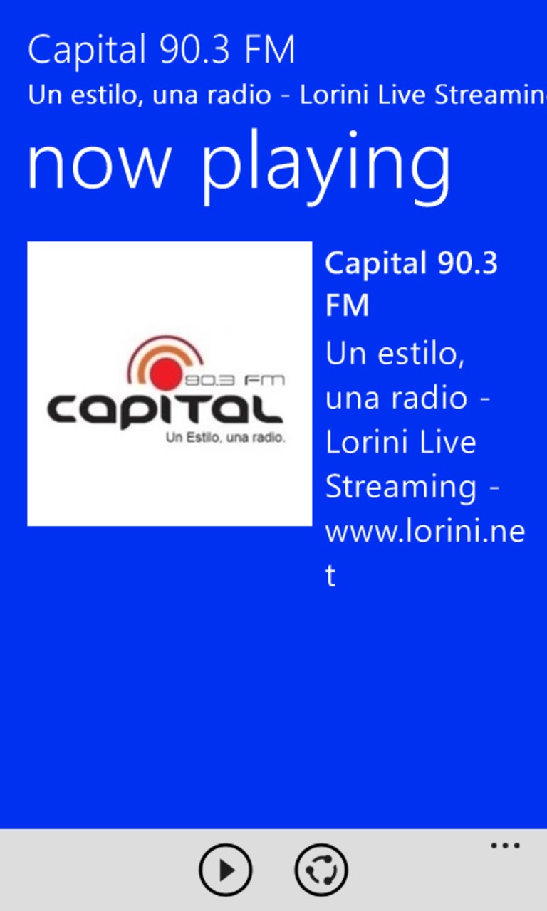 Captura de Pantalla 1 Capital 90.3 FM windows
