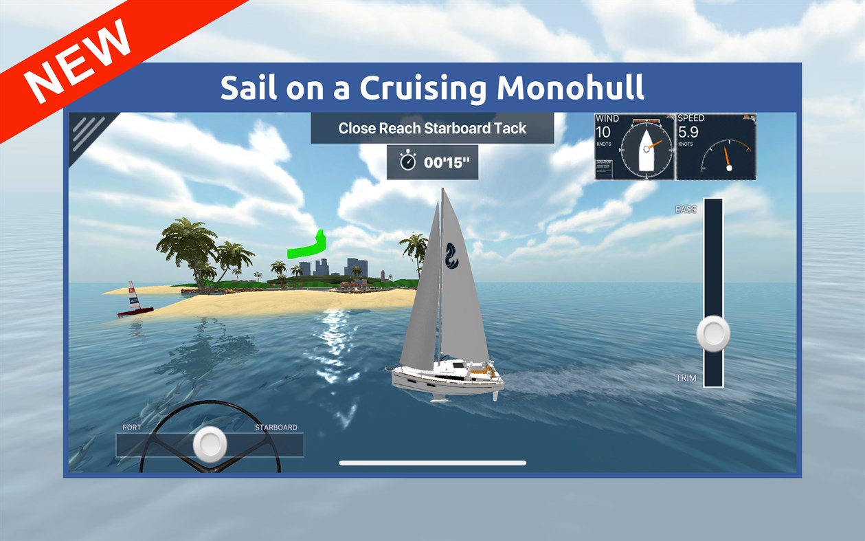 #4. ASA's Sailing Challenge (Windows) By: American Sailing Association