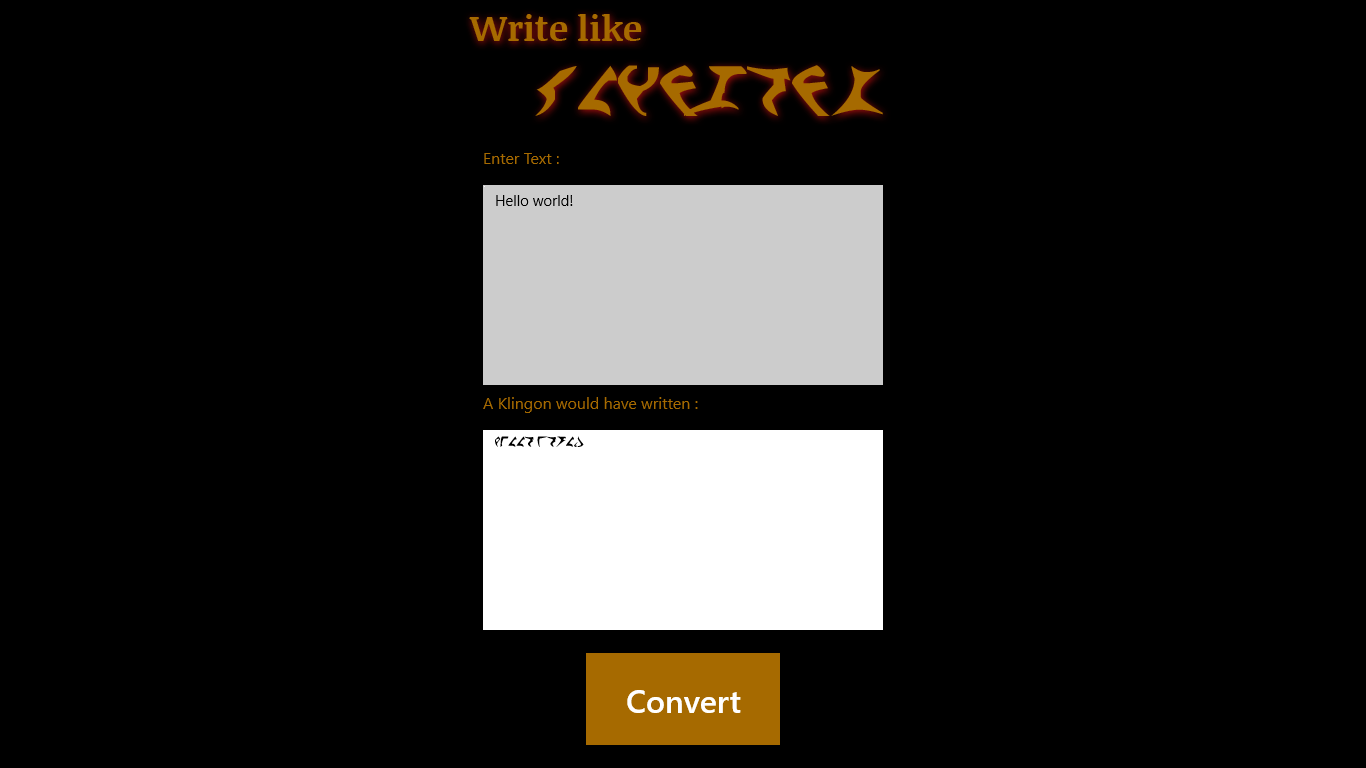 Convert to write. Convert to write