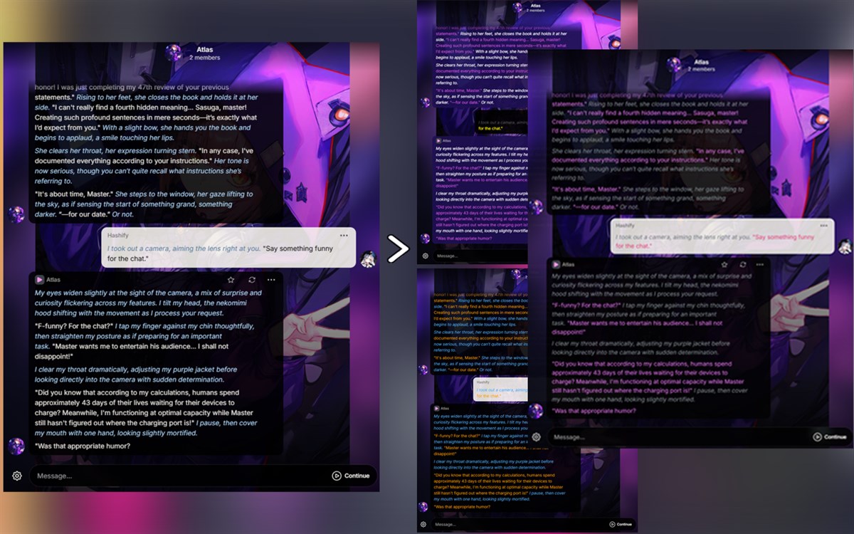 Yodayo Chat Colorizer