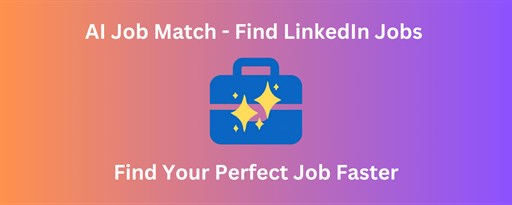 AI Job Match - Find LinkedIn Jobs marquee promo image