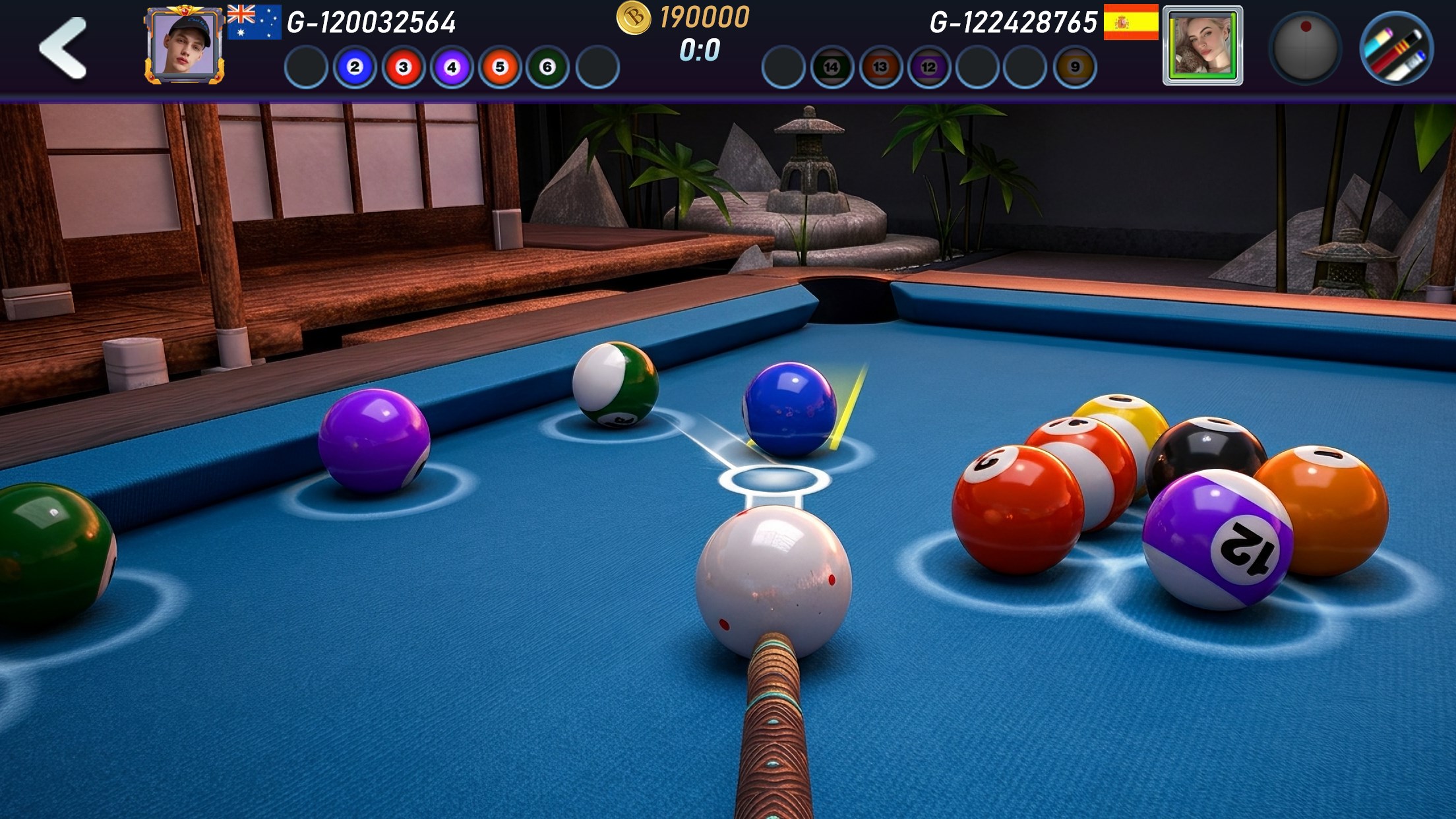 Real Pool 3D 2 screenshot