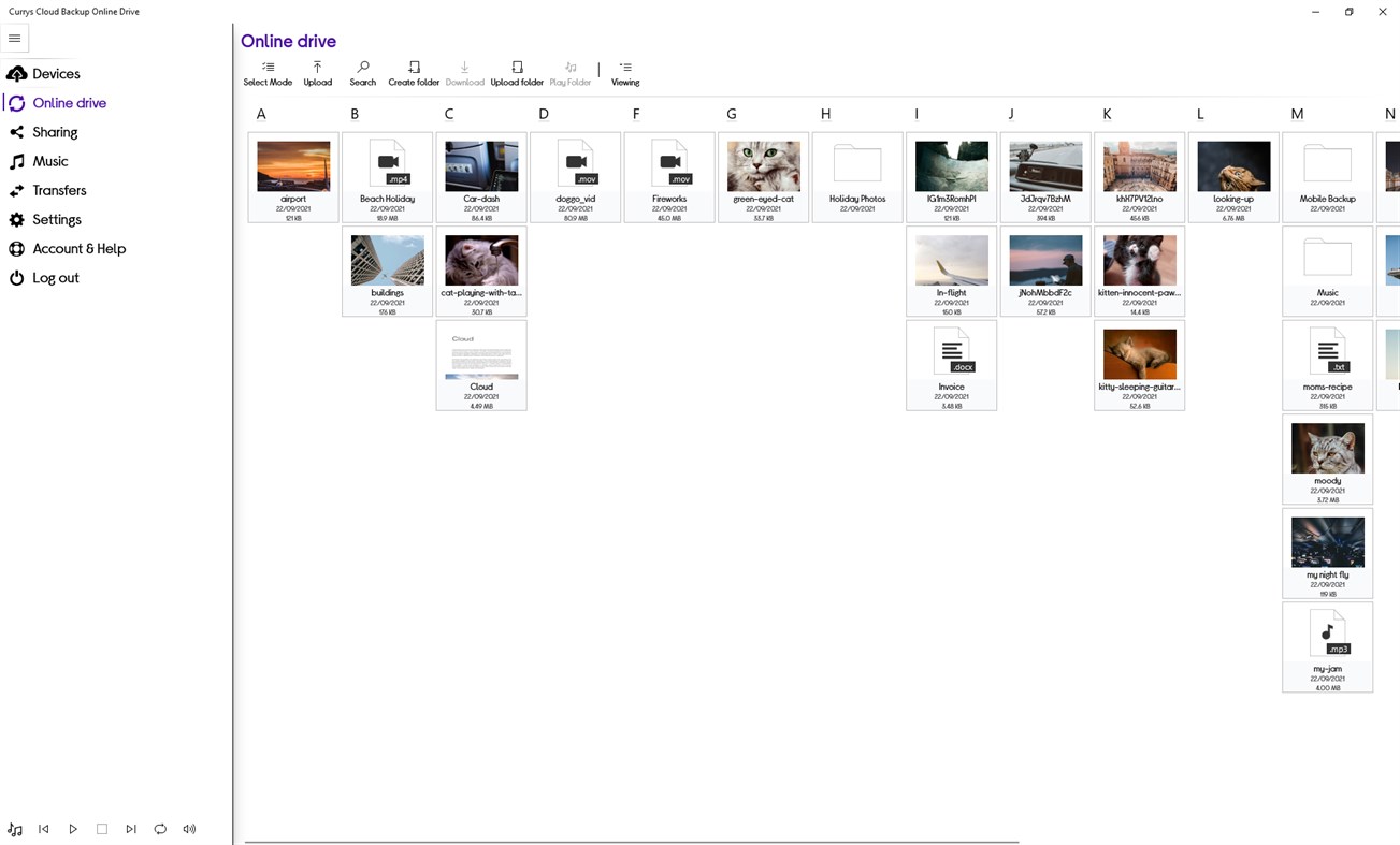 #1. Currys Cloud Backup Online Drive (Windows) Bởi: Livedrive
