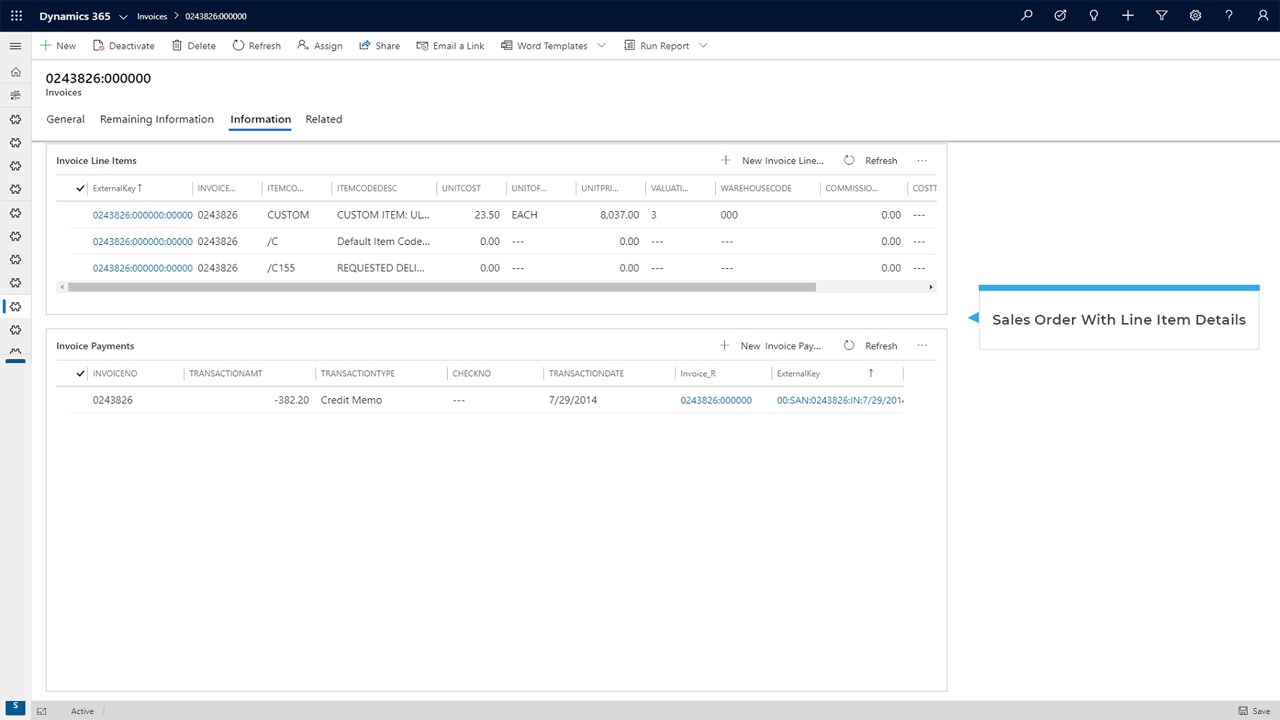 Snapshot 5 of NetSuite Sync To Dynamics CRM by Commercient.