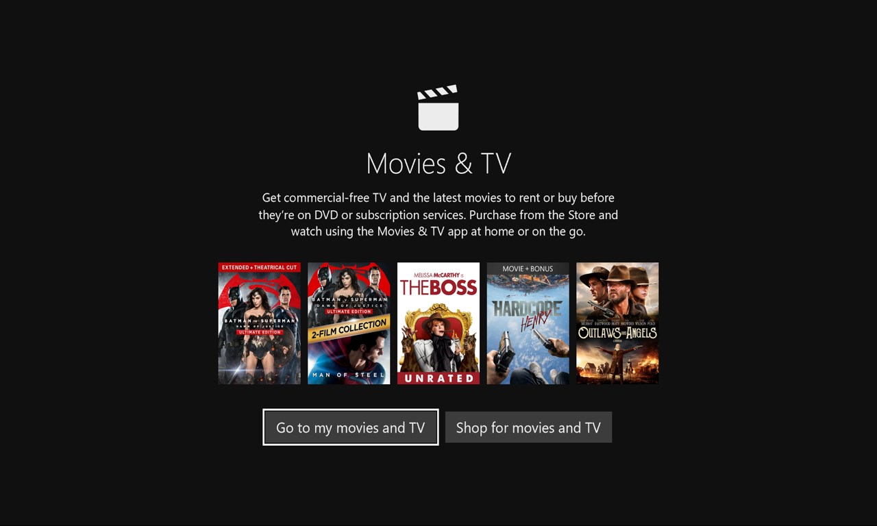 microsoft store tv shows