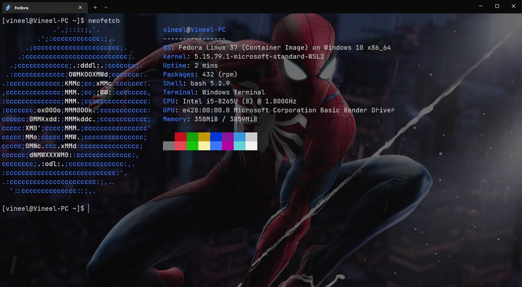 Fedora WSL_2