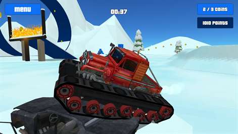 Baby Monster Truck Ice Racing Screenshots 1