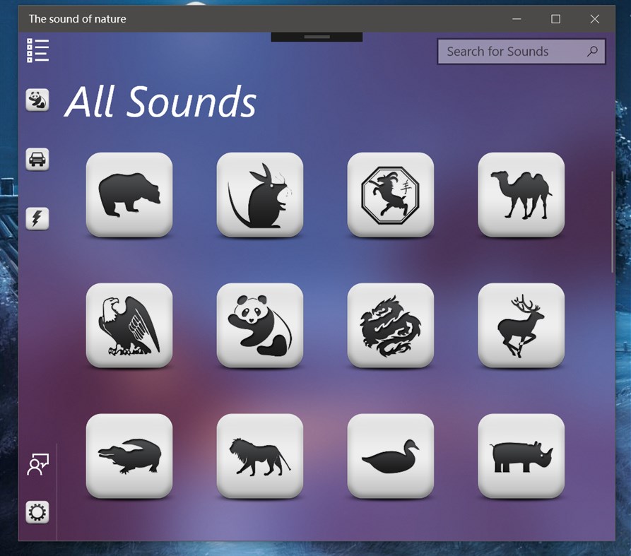 #2. The sound of nature (Windows) By: singhwong