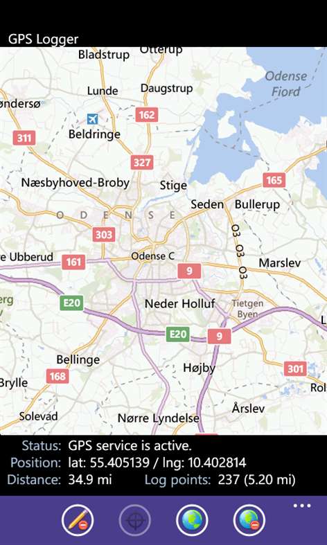 GPS Logger Screenshots 1
