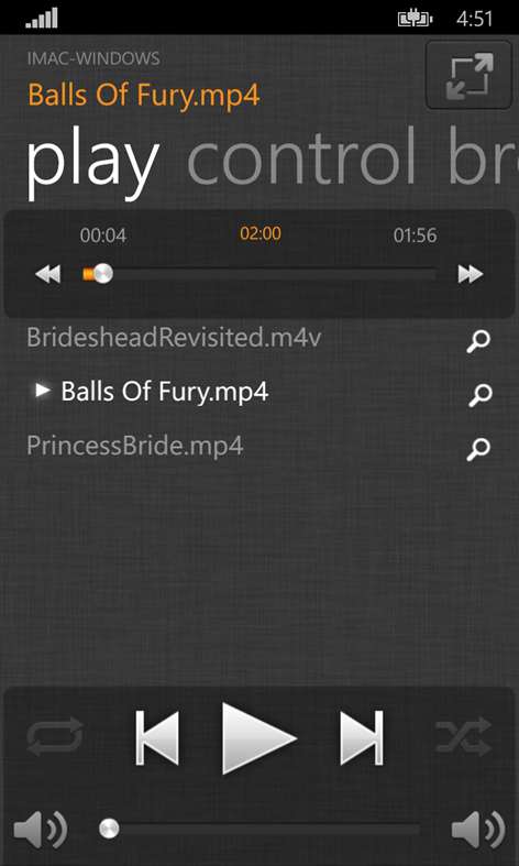 VLC Remote Screenshots 1