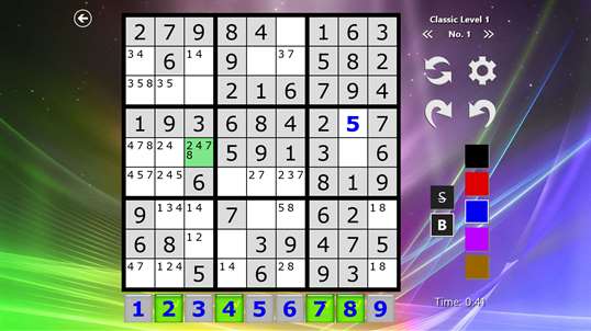 Sudoku Classics screenshot 3