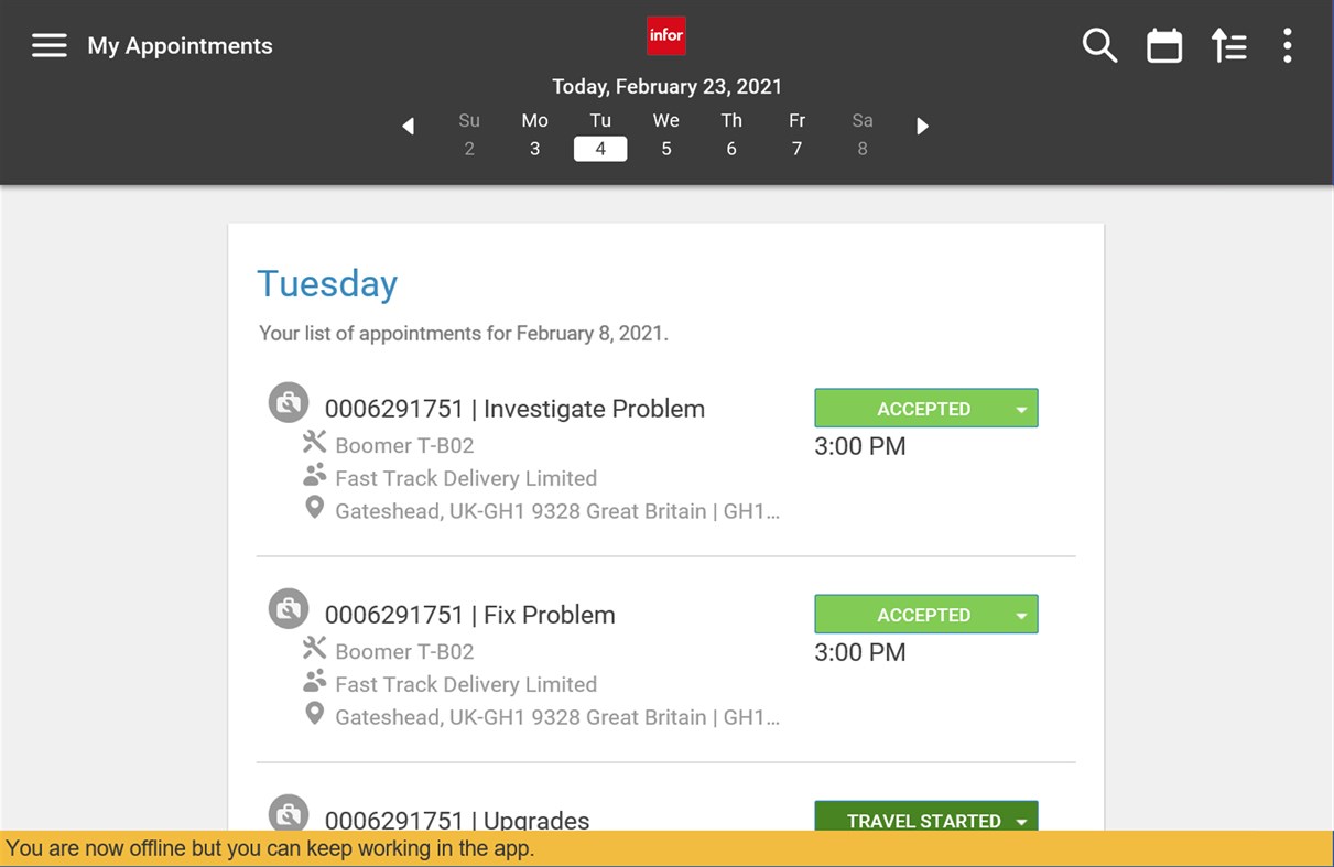 #4. Infor MFS Cloud (Windows) 由: Infor Inc.