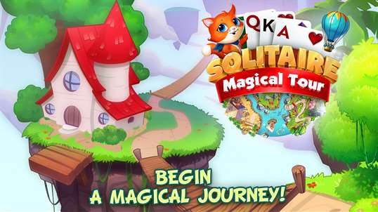 Solitaire Magical Tour: Fun Tripeaks Puzzle Adventure screenshot 5