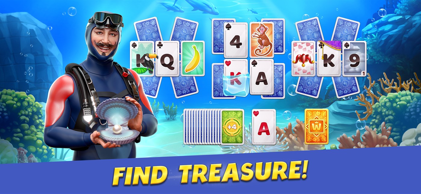 #5. Solitaire Cruise Tripeaks Card Game (Windows) 由: Samfinaco LLC