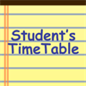 Student's TimeTable