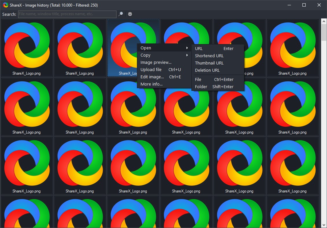 #10. ShareX (Windows) 作者: ShareX Team