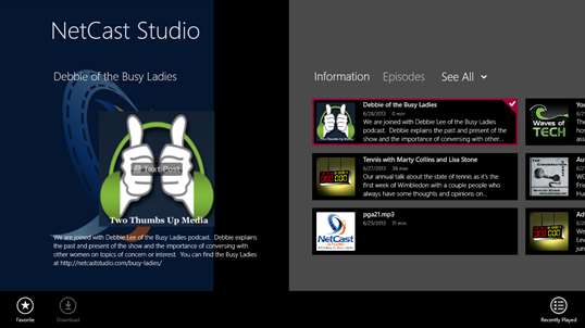 NetCast Studio screenshot 1