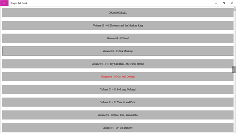 Dragon ball Ebook Screenshots 1
