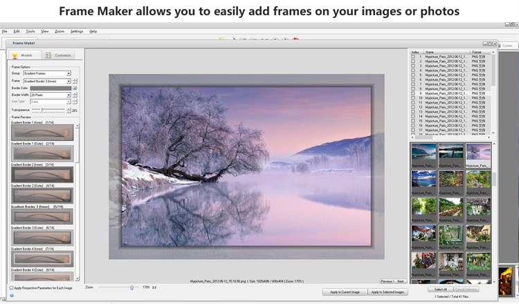 Picture Framing - PC - (Windows)