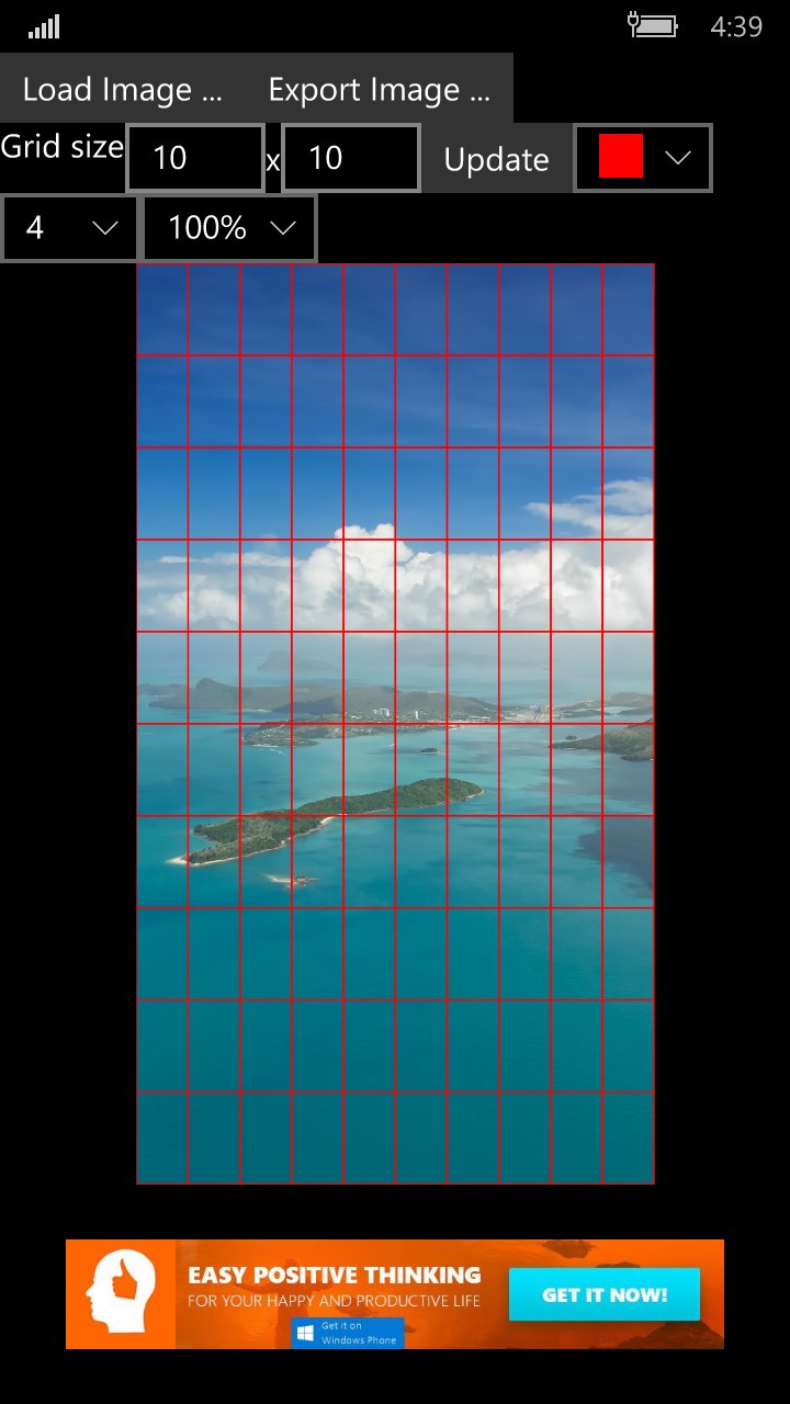 Proportion Grid Maker for Windows 10 Mobile