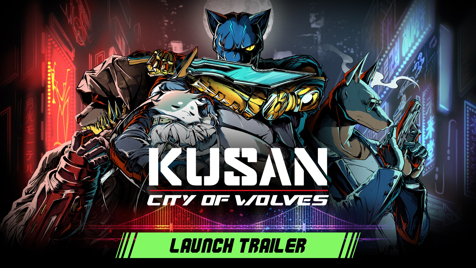 Kusan: City of Wolves - Launch Trailer