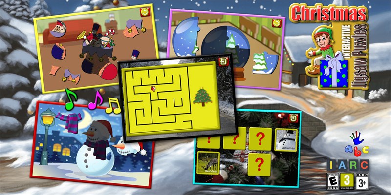 子供クリスマス ジグソー パズル 3 幼児用教育ゲーム を入手 Microsoft Store Ja Jp