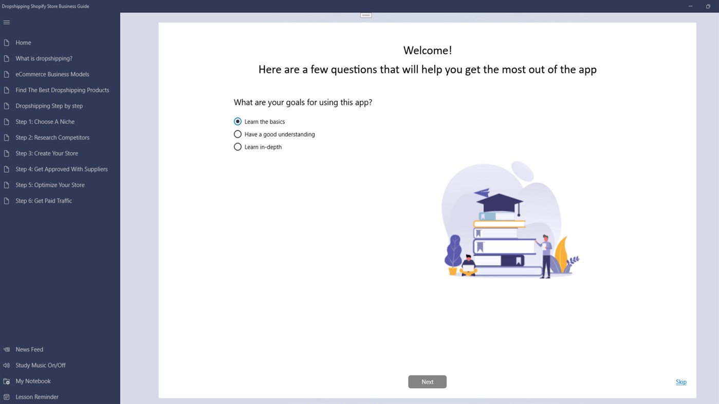 #6. Dropshipping Store Business Guide (Windows) By: Better courses