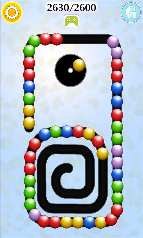 #4. Bubble Spiral Shooter (Windows) 게시자: G Soft Team