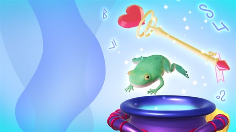 Mystical Mixing: Wand and frog