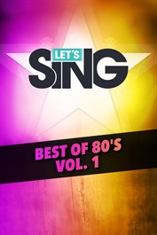 Let's Sing - Best of 80's Vol. 1 Song Pack