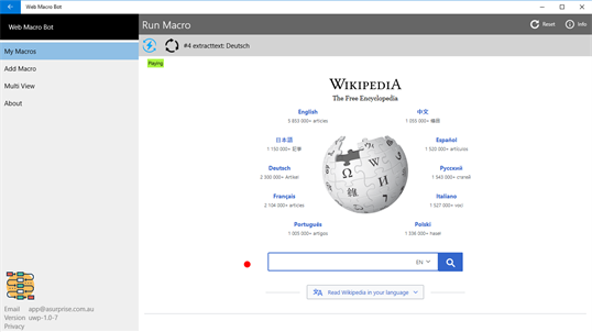 Web Macro Bot screenshot 3