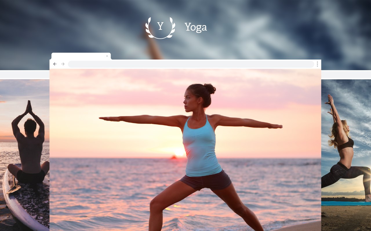 Yoga HD Wallpapers New Tab Theme